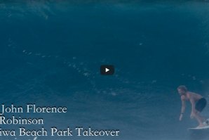 John John Florence, Jack Robinson e CIA surfam Haleiwa Beach Park