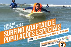 Ericeira Surf Clube promove curso de especialização em Surfing adaptado e populações especiais