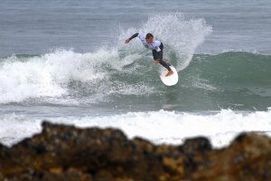 Muitos jovens correm a Liga Meo Surf 2019