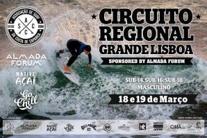Estão abertas as inscrições para a terceira etapa do Circuito Regional de Surf da Grande Lisboa