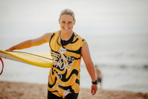 A simpática Yolanda Hopkins é a cara da Prio entre os surfistas Portugueses