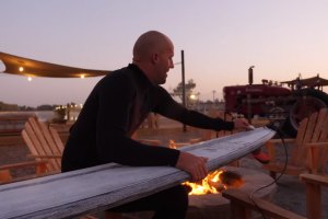 A SESS&Atilde;O DE TESTES DO LONGBOARDER TAYLOR JENSEN NO SURF RANCH