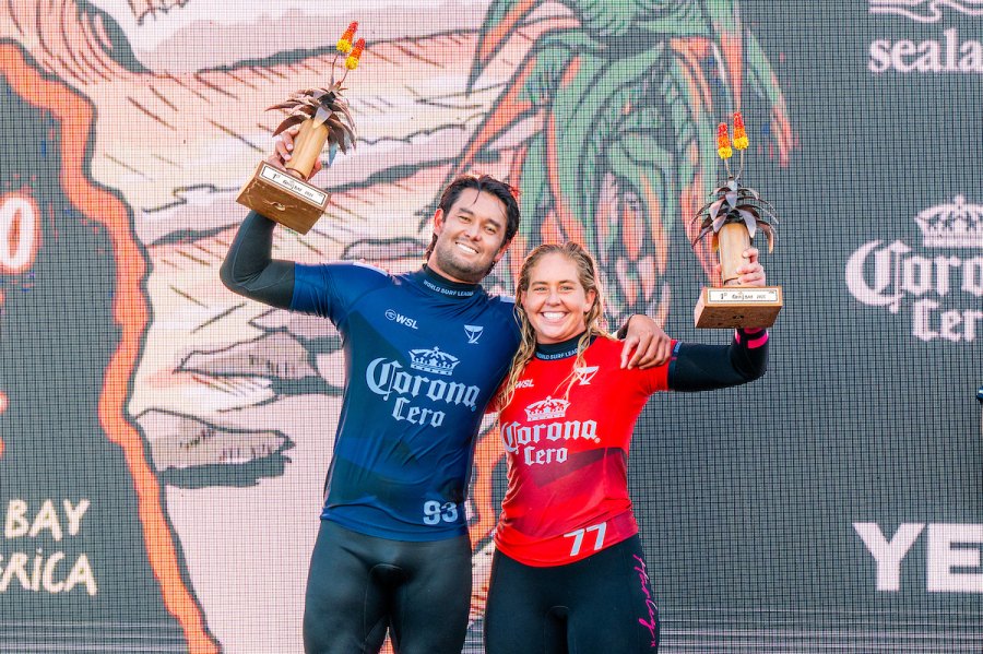 Gabriela Bryan e Connor O’Leary triunfam em J-Bay