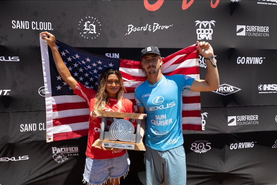 Tommy Coleman surpreende e conquista o US Open of Surfing Longboard