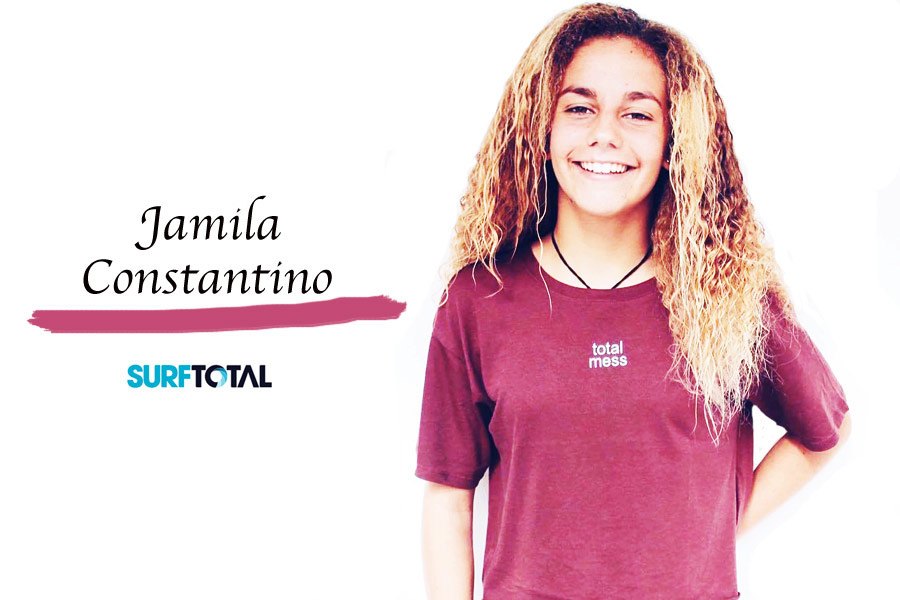 Jamila Constantino, 14 anos, Nazaré. 