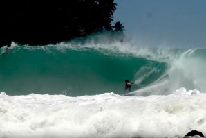 A SESSÃO DE SURF MAIS PESADA EM NIAS - ANO 2020