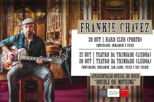 Frankie Chavez prepara-se para apresentar terceiro trabalho de originais.