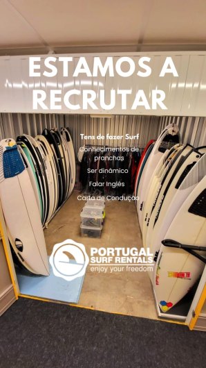 Portugal Surf Rentals está a recrutar!
