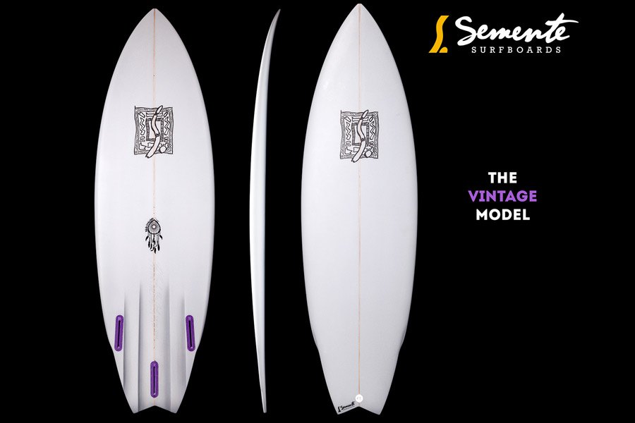 Vintage é a nova proposta da Semente Surfboards.