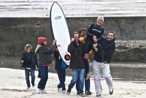 Francisco Macambira, do Club de Surf do Porto, foi um dos campeões o ano passado (Kahunas +40).