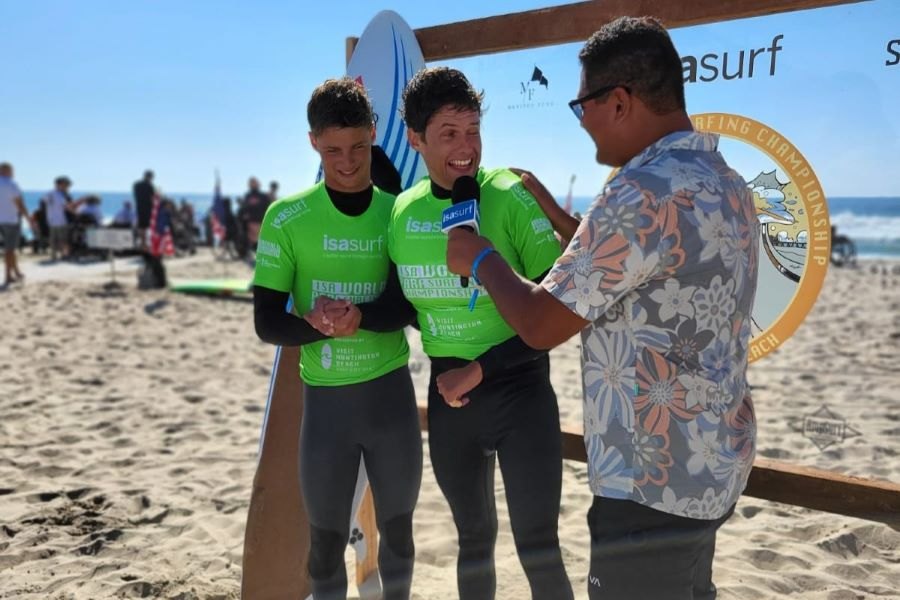 Afonso Faria é um dos atletas que vai competir no ISA World Para Surfing Championship na Califórnia