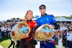 George Pittar e Lakey Peterson vencem o Margaret River Pro no último dia da janela de espera