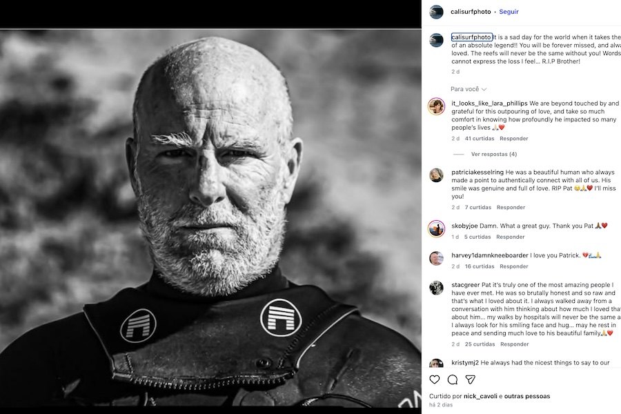 Surfista norte-americano morre após queda na onda de Teahupo’o