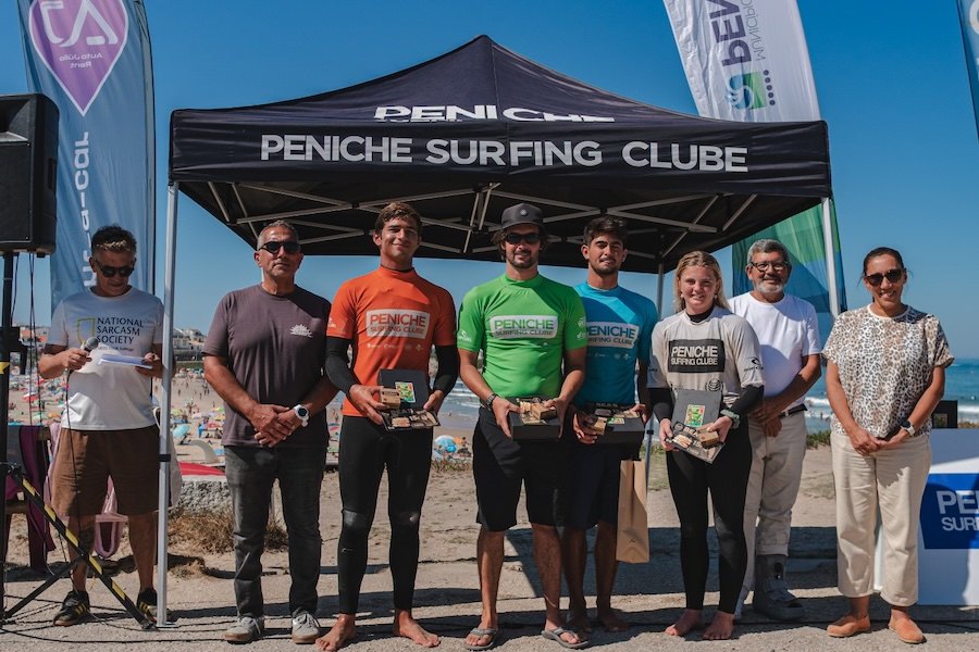 António Dantas, Raka Bento e Duarte Barata vencem Peniche Longboard Fest
