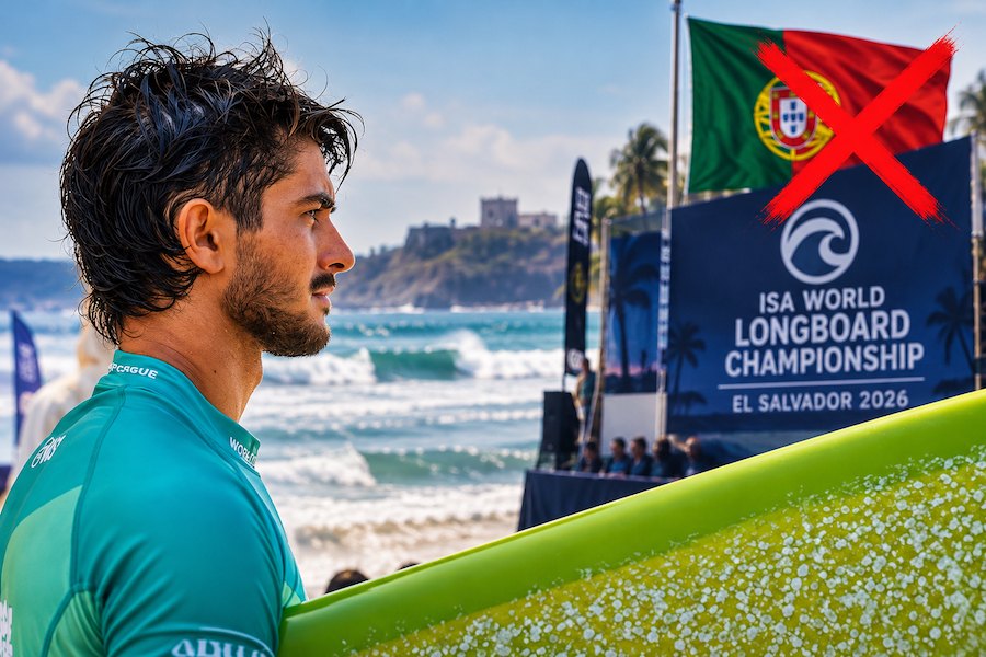 Portugal fora do Mundial de Longboard: decisão da Federação gera onda de contestação