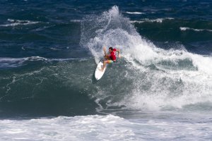 Frederico Morais no evento em 2017 Foto: WSL / KEOKI SAGUIBO