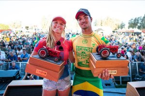 Gabriel Medina e Lakey Peterson