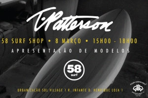 ESTE SÁBADO: T.PATTERSON NA 58 SURF