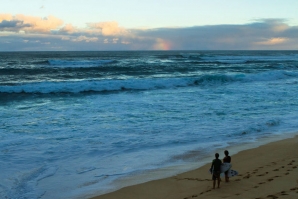 Não estavam reunidas as condições para retomar a prova em Sunset Beach