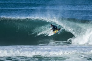 Frederico Morais na etapa francesa em 2018 Foto: WSL/Poullenot