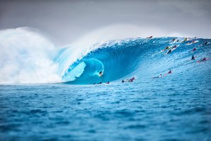 Fiji / onda de Cloudbreak