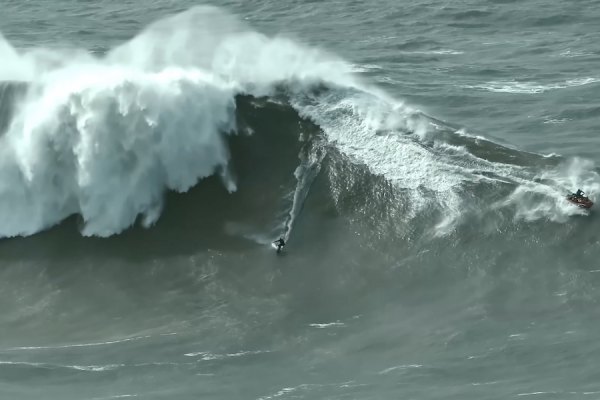 XXXL Nazaré – Swell Histórico Poderá Ter batido um Novo Recorde Mundial?