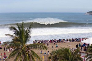 Praia de Zicatela  Foto: WSL/Hinkle