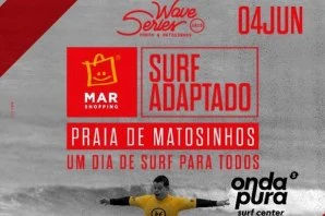 Cerca de 50 atletas de Surf Adaptado vão surfar nas ondas do Norte