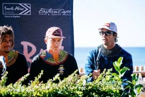 Jordy Smith, Matthew McGillivray e Joshe Faulkner