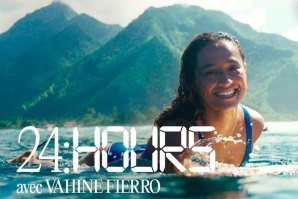 24 Horas com Vahine Fierro no palco do surf nos Jogos Olímpicos de Paris