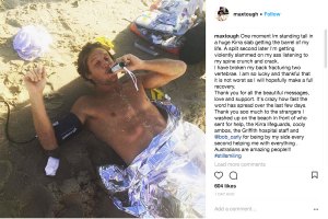 Max Tough não ganhou para o susto no passado domingo.