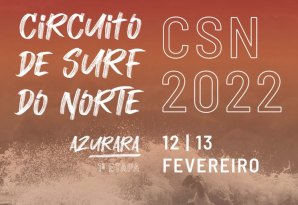 Heats do Circuito de Surf do Norte Azurara 2022 disponíveis