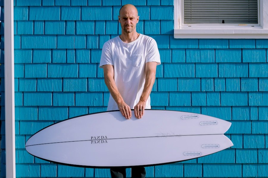 Blake Peters da Panda Surfboards em Portugal para colaboração exclusiva na BlueRoom