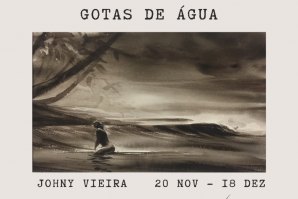 “Gotas de Água” – surf e aguarela juntam-se em nova exposição de Johny Vieira