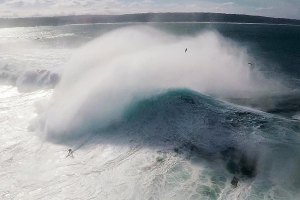 Sarilho duplo - Hugo Vau &amp; Alex Botelho na Praia do Norte