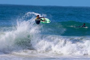 Ruy Morais numa finalização aérea