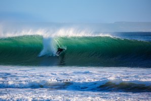 João Moreira a entubar em Carcavelos