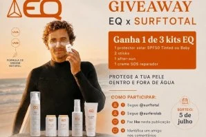 Últimas horas para participar no giveaway da EQ e ganhar 3 Kits de proteção solar para o verão