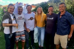 Comunidade do surf reunida na festa da Semente Surfboards na XEN&amp;CO Surf Shop