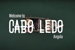 Luís Perloiro em Angola com Danilo Grilo, Samuel Igo e Júlio Baleia