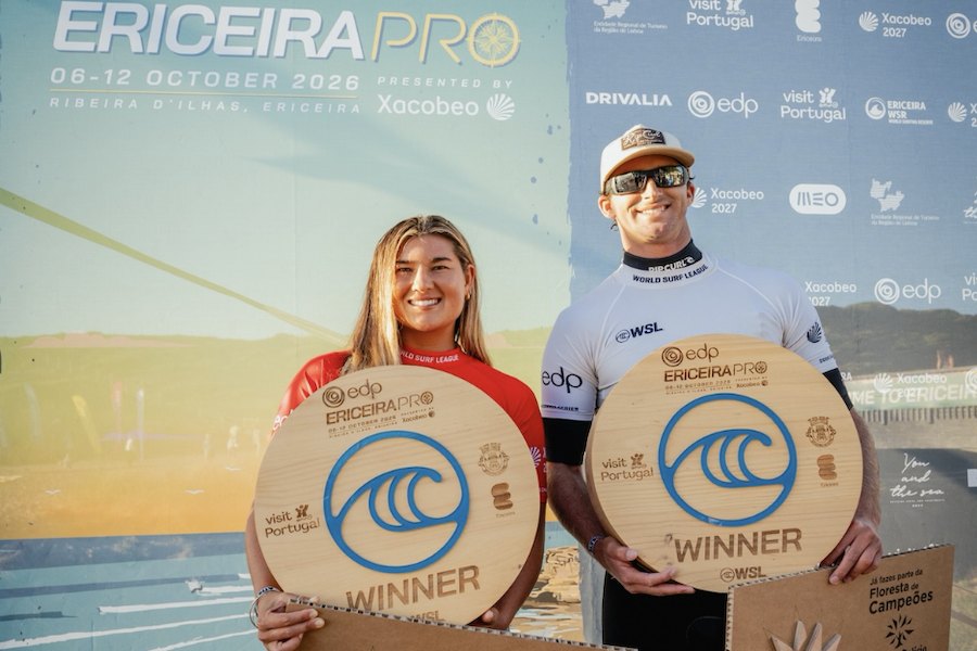 Brisa Hennessy e Crosby Colapinto conquistam EDP Ericeira Pro em Ribeira d’Ilhas