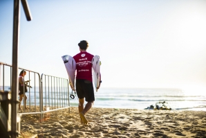 Tomás Fernandes antes de um heat