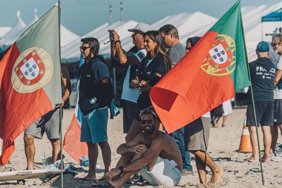 Seleção portuguesa no mundial de surf ISA em Huntington Beach