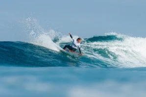 Maria Salgado durante o Ballito Pro