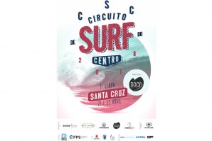 Circuito de Surf do Centro arranca em Santa Cruz, nos dias 21 e 22 de abril