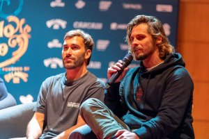 Aritz Aranburu e Nic Von Rupp na luta pela conquista do tricampeonato do Capítulo Perfeito