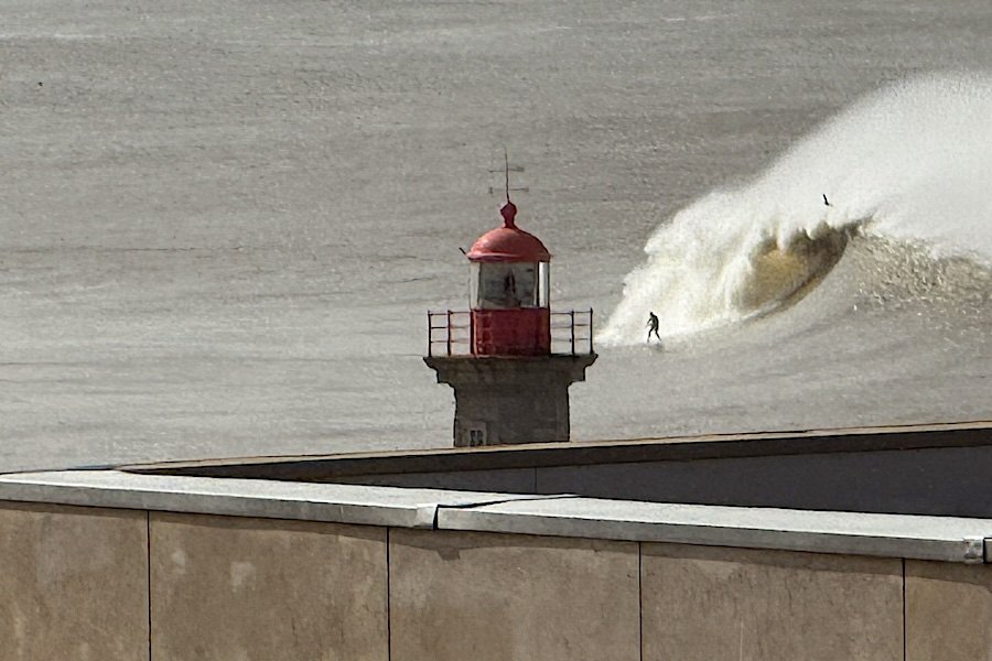 Cabedelo do Porto volta a surpreender com banco de areia inesperado