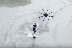 Vamos dar as boas-vindas ao Drone Surfing