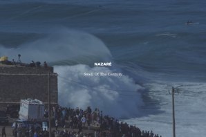 AS IMPRESSIONANTES IMAGENS DAS ONDAS SURFADAS NA NAZARÉ