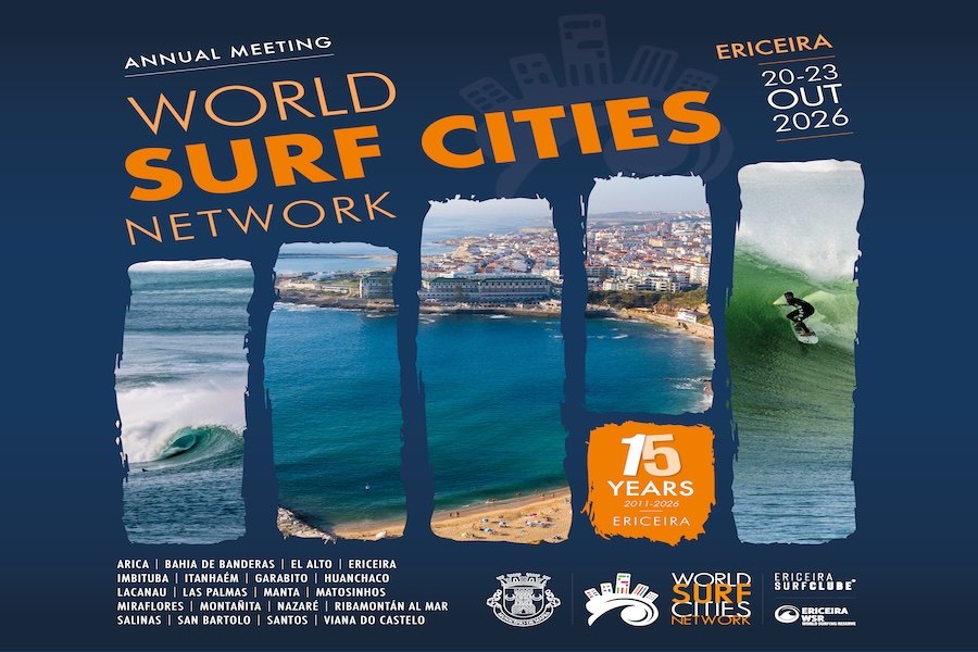 Ericeira recebe encontro mundial das cidades do surf para celebrar 15 anos de cooperação internacional